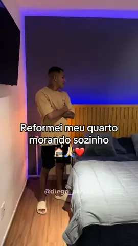 Vivendo um sonho! 🙏🏻🏠❤️ #morandosozinho #rotina #diadia 
