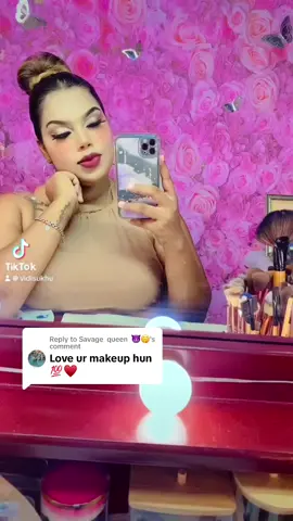 Replying to @Savage queen 😈🤫 Thank you ❤️. Comment what look i should try next. #foryoupage #makeup #makeupartist #getglamm #guyanatiktok🇬🇾 #fypppppppppppppp #fypシ゚viral #showyourglow #mua #gorgeous 