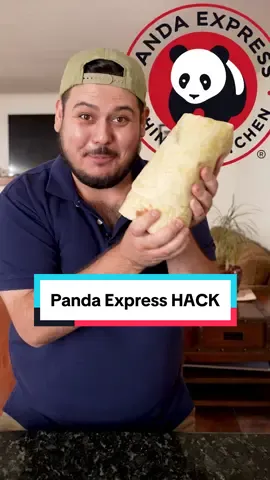 New Panda Express HACK! 🌯 #pandaexpress #burrito #foodhack 