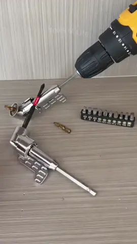 Đầu chuyển hướng khoan bắt vít góc hẹp #muikhoan #drill #tools #DIY 