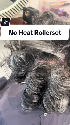 Rollersets are one of my favorite things to so. #oldschoolhairstylist #rollerset #rollersets #rollersetnaturalhair #blackhairtiktok #blackhaircare #tiktokhair 
