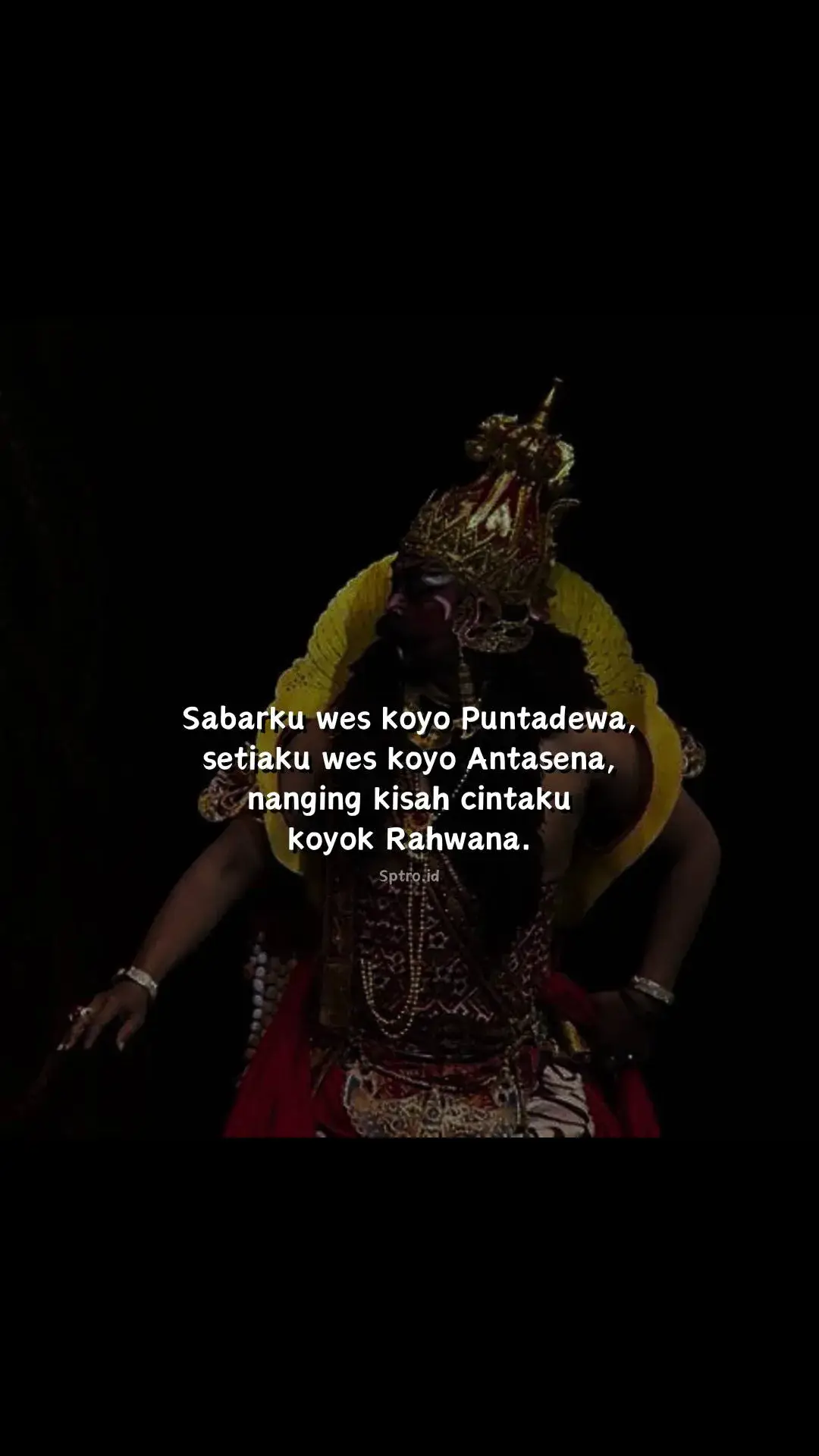 modal tulus tok nak ora bagus yo ora dianggep. #kisahcinta #rahwanadansinta #wayang #masukberanda 