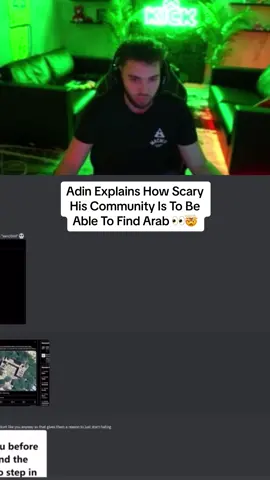 Adin Explains How Scary His Community Is To Be Able To Find Arab 👀🤯 #adinross #adinrossclips #fyp #viral 