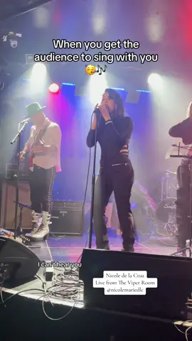 More footage from my show last month at The Viper Room in Los Angeles 🥳🥳🎶 #nicoledelacruz #nicolemariedlc #music #singer #losangeles #nicoledelacruzalbum 