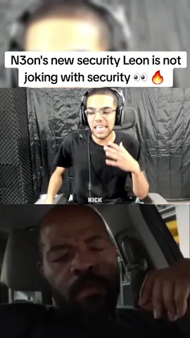 N3on's new security Leon is not joking with security #n3onclips #n3on 