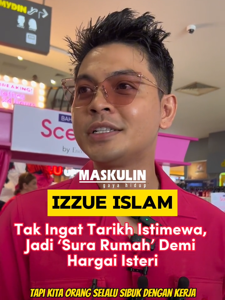 Bagi sesetengah suami lain, meraikan hari istimewa merupakan cara mereka menghargai isteri mereka. Berbeza dengan selebriti Izzue Islam yang sering terlupa tarikh-tarikh istimewa disebabkan jarang berenggang dengan isterinya. Malah, bekas kumpulan Forteen ini juga mempunyai cara tersendiri untuk menghargai pasangan hidupnya. #izzueislam #maskulin #majalahmaskulin #suamiisteri