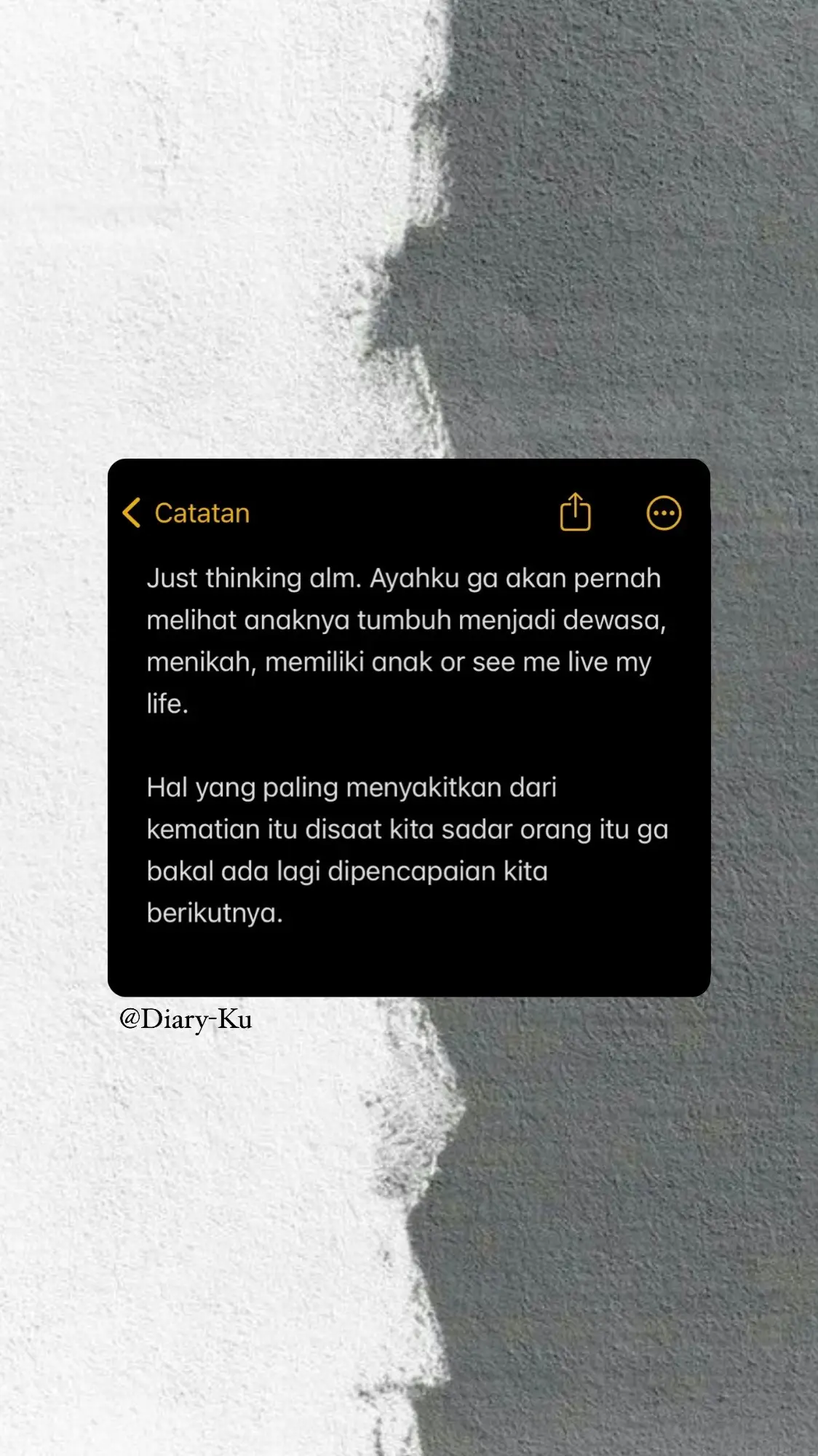 Ayah ga bakal tau gimana kuatnya aku dalam perjalanan hidup ini #fyp 
