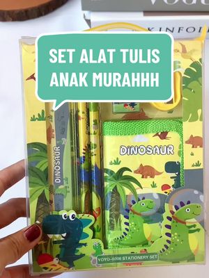 set alat tulis anak murah, bisa juga untuk ide souvenir ultah anak! #setalattulis #setalattulissekolah #setalattulisanak #alattulisanak #stationery #alattulissekolah #beliditiktok #diskontiktokshop #fyp #frpシ 