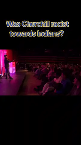 New clip from @bbcasiannetwork comedy night. Was #Churchill racist towards #indians? #fyp #ukcomedy #standupcomedy 
