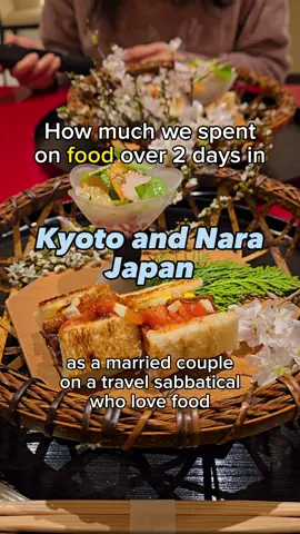 Where the deer seem just as hungry as us 😋 Here's what we ate over 2 days in Kyoto and Nara, Japan. Please like, share, and follow for more of our travel sabbatical adventures! Comment below if you're interested in our review of the food. 📍Fujiya Kyoto 📍Gion Duck Noodles 📍Horiuchi-kajitsuen (in Nara) 📍Kisshokaryo Cafe Kyoto 📍Sugari 📍Snack bar near Kiyomizu-dera Temple 📍Kakuozan Fruit Daifuku Benzaiten (in Nara) #kyoto #kyotofood #kyotojapan #nara #narajapan #japantravel #japanfood #japanesefood #chawanmushi #ducknoodles #ramen #tsukemen #naradeer #parfait #sakuraseason #wagyu #squidskewers #daifuku #strawberries #travelcouple #marriedcouple #Foodie #sabbatical #budget #foodbudget 