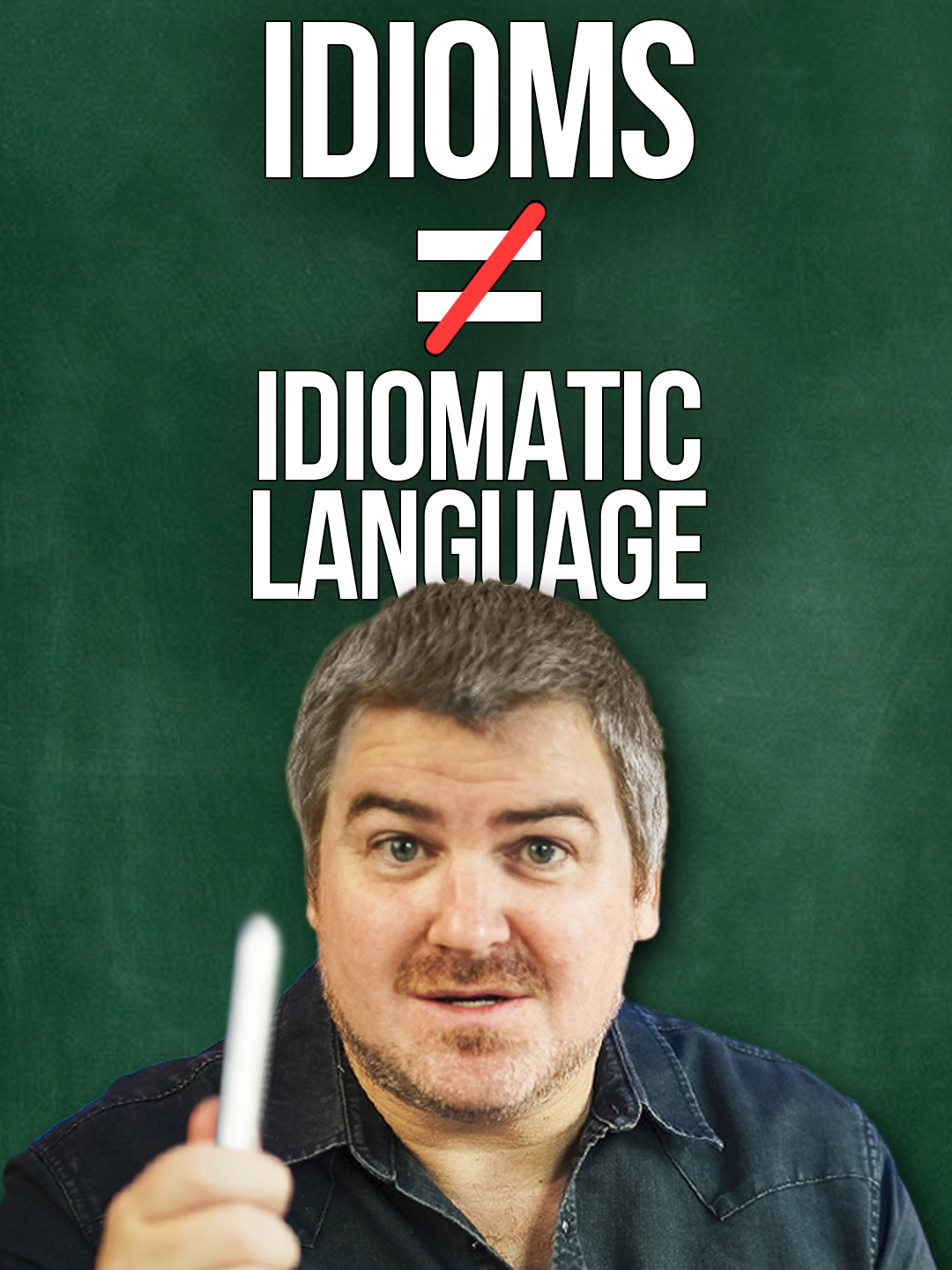 Do you know the difference between idioms and idiomatic language? #ielts