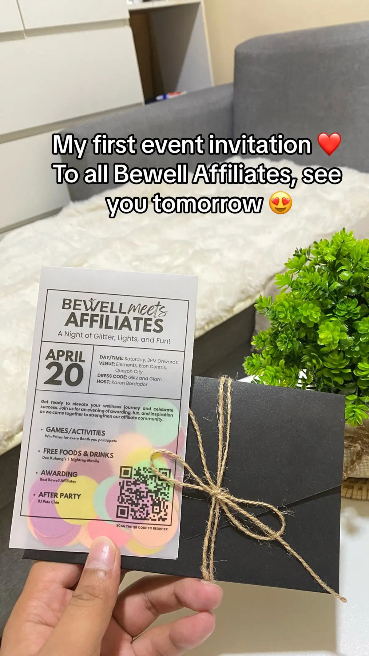 Thank you lord! #tiktokaffiliate #invitationcard #tiktok #fighting 