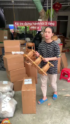 Kệ tre 3 tầng mini nè anh chị ơi rất đẹp và tiện lợi ạ #TikTokAwardsVN2023 #CapCut #xuhuong2022tiktok♥️♥️♥️🥰🥰🥰 