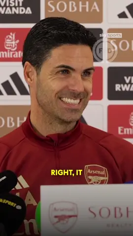 “I don’t think about that” 🙄 Mikel Arteta doesn’t like talking about the “what ifs” ❌ #football #footballdaily #arsenal #arteta #PremierLeague 