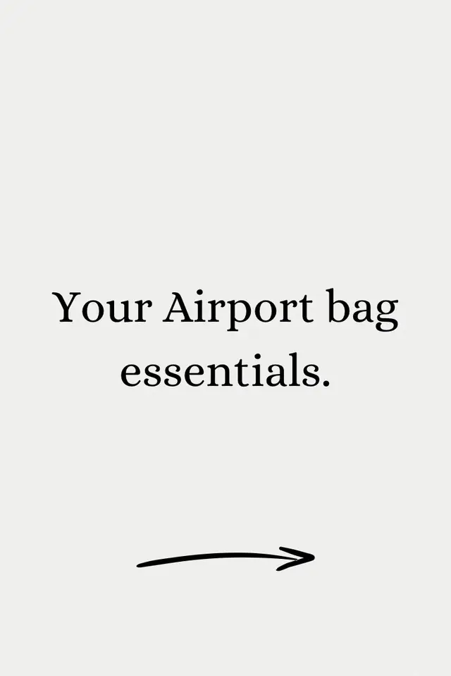 Airport essentials ✈️  #Summer #spring #packinglist #packing #packingideas #inspiration #inspo #girly #holiday #summerholiday 