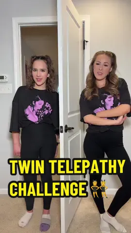 Do you wish you had a twin?! 🤔👯 ##fyp##popular##twins##twintelepathy##challenge##justforfun