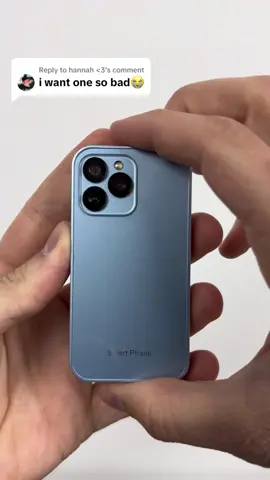 Replying to @hannah <3 Who needs one? #miniphone #smartphone #fyp #unboxing 