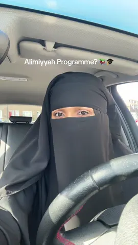 Are you an alimiyyah graduate? 🎓 or are you a طالب العلم (student of knowledge)? #fypシ #muslimtiktok #aalimah #islam #islamic_video  
