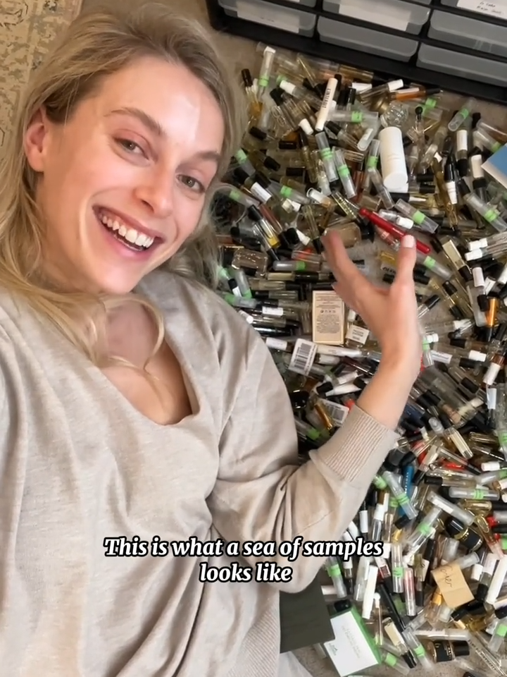 Let's organise some perfume samples #perfumetiktok #perfumetok #fragrancetiktok #perfumesamples #organizewithme