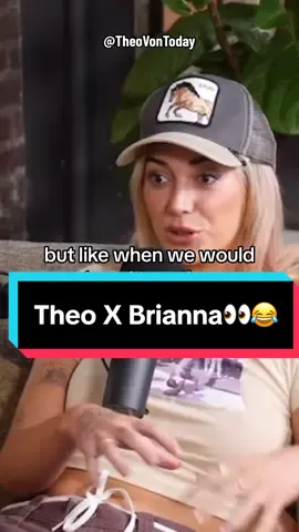 Theo & Brianna talk about their parents!!!👀👀#theovon #theovonclips #theo #briannachickenfry #podcast #clips #reels #like #haha #lol #fyp #foryoupage 