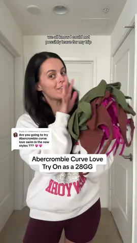 Replying to @catitasmom obsessed with that last one 🤎😳💯 #abercrombietryon #curvelove #bikinitryon #bikinireview #largechestproblems #bigchestapproved 