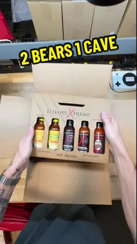 Day 1 of sending hot sauce to 2 bears 1 cave podcast until they try it in an episode 🌶️ I keep getting emails about how our hot sauce was ALMOST in an episode of 2 bears 1 cave podcast 😅 #elijahsxtreme #spicy #2bears1cave #day1 