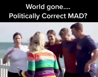 #politicallyincorrect #worldgonemad #funnyvideo #humour #vegan #lgbtq #gender #difference 