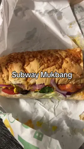 @Subway  I got a…. Hotshot Italiano Artisan Italian, Pepper Jack, Lettuce, More Tomatoes, More Red Onions, More Jalapeños, Spinach, Black Olives, Oil, Red Wine Vinegar, Regular Mayonnaise, Yellow Mustard, More Baja Chipotle, Black Pepper, Salt. #kayyeatss #eatwithme #subwaysandwiches #eatlunchwithme #dallascontentcreator #dallastx 