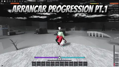 Arrancar Progression pt.1#roblox #robloxfyp #typesoul #typesoulroblox #typesoulfyp #fyp #zabierukun_ 