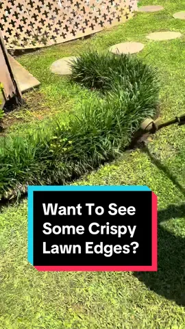 Want To See Some Crispy Lawn Edges? #lawntok #lawncare #lawncarecommunity #lawncaretips #fyp #lawncaretiktok #lawntiktok #landscaping #satisfying 