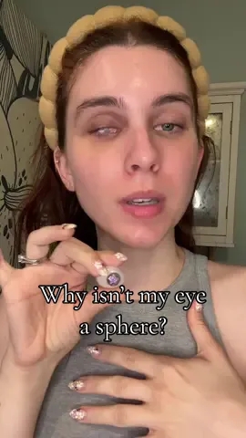 Why eye no circle? Lemme explain 👩🏼‍🏫  . . ☀️Skincare☀️ Acne Formula: @Curology  Eye Cream: @The Estée Lauder Companies  Moisture + Deep Moisture Stick: @mixsoon  . . #skincare #prostheticeye #grwm 