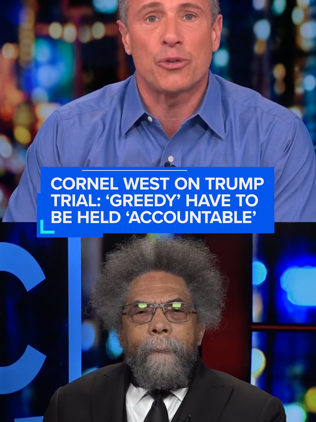 Cornel West: Trump criminal trial is a reckoning moment with the 'greedy' being held 'accountable.' Cornel West, Alan Dershowitz, and Geraldo Rivera discuss whether Donald Trump's Stormy Daniels hush money trial will be judged fairly.