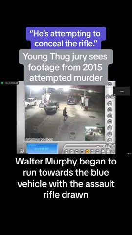 Jurors in the Young Thug / YSL trial today (April 19) saw footage from the gas station where Dexter Montogomery was shot in the head in April 2015. Fulton County Chief Deputy District Attorney Adriane Love questioned former Atlanta Police Department Investigator Gaither about the footage before Judge Ural Glanville recessed the jury for the weekend. The testimony will continue Monday. Nard the gunman is in prison for shooting Montgomery, whom you can watch testify here@Meghann Cuniff. Walter “DK” Murphy served 7.5 years. You can watch him testify about some of the footage here  @Meghann Cuniff. The shooting is the basis for seven of 191 overt acts supporting the RICO racketeering conspiracy charge against Young Thug (legal name Jeffery Lamar Williams) and his co-defendants, Shannon Stillwell, Marquavius Huey, Rodalius Ryan, Quamarvious Nichols and Deamonte “Yak Gotti” Kendrick. #crime #youngthug #ysltrial #law #legal #news 