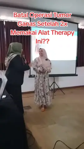 Batal operasi tumor ganas dengan alat terra P90#berandafyp #fyp #pengobatankangker #therapysehat #bebascancer 