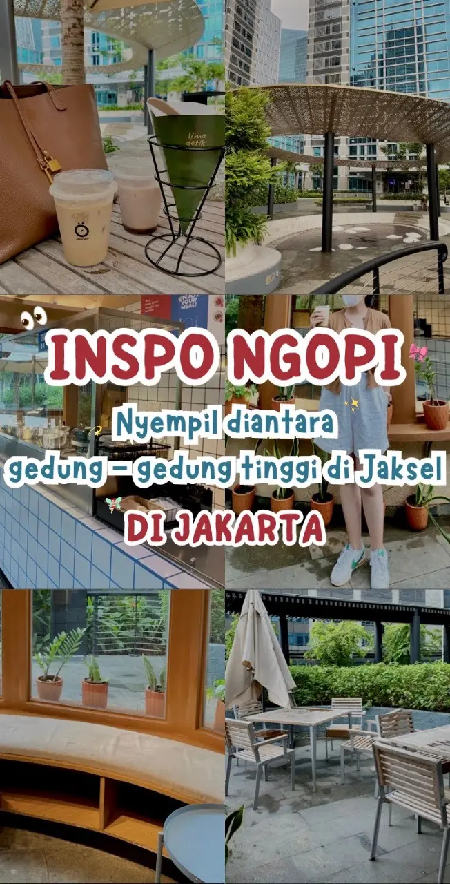 Weekend is calling, buat kalian yang bakalan ke Jakarta. Mesti melipir sejenak ke Kopi Lima Detik yang di Menara Mandiri sih, karena vibesnya asik dan Jakarta banget!😜 Apalagi pas sore ke malem itu cocok banget untuk bengong sambil liat air mancur, vibesnya unik dan instagramable! Aesthetic banget😍 untuk harga menurut aku masih masuk akal loh terus enakkk kopi lima detiknya rekomen🥳 . @Kopi Lima Detik yang di Menara Mandiri search di maps nya ya👀 . . #fyp #inspongopi #inspo #rekomendasicoffeeshop #coffeetiktok #coffeetiktok #coffeeshopjakarta #visitjakarta #jakartaselatan #sudirman #coffeeshop #jakartacoffeeshop #aesthetics 