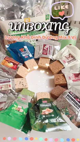 Unboxing Lương Khô Dinh Dưỡng mix 9v. Ngon - Bổ - Rẻ là có thật nha!✨❤️✨❤️✨❤️✨❤️✨❤️ #luongkho #lươngkhô #luongkhomix9vi #luongkhomix #luongkhomini #luongkhodinhduong #heathy #helthyfood #doanvat #doanvatchobe #banhchobe #banhchobeandam #anvat #muataitiktok #viral #xuhuong #unboxing #trending #eating #eatingshow #mukbang #mukbangvietnam #ancungtiktok #mukbangeatingshow #reviewanngon #food  #fyp #LearOnTikTok #trend #foodfestontiktok #foodtiktok #monngonreview #anlanhmanh #anchay #anchaykhoedep #anchaysongkhoe 