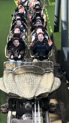 An Icon on ICON 🤩 We can’t wait to cheer on @Olly Alexander in our Eurovision fan zone! #eurovision #icon #nightout #themepark 