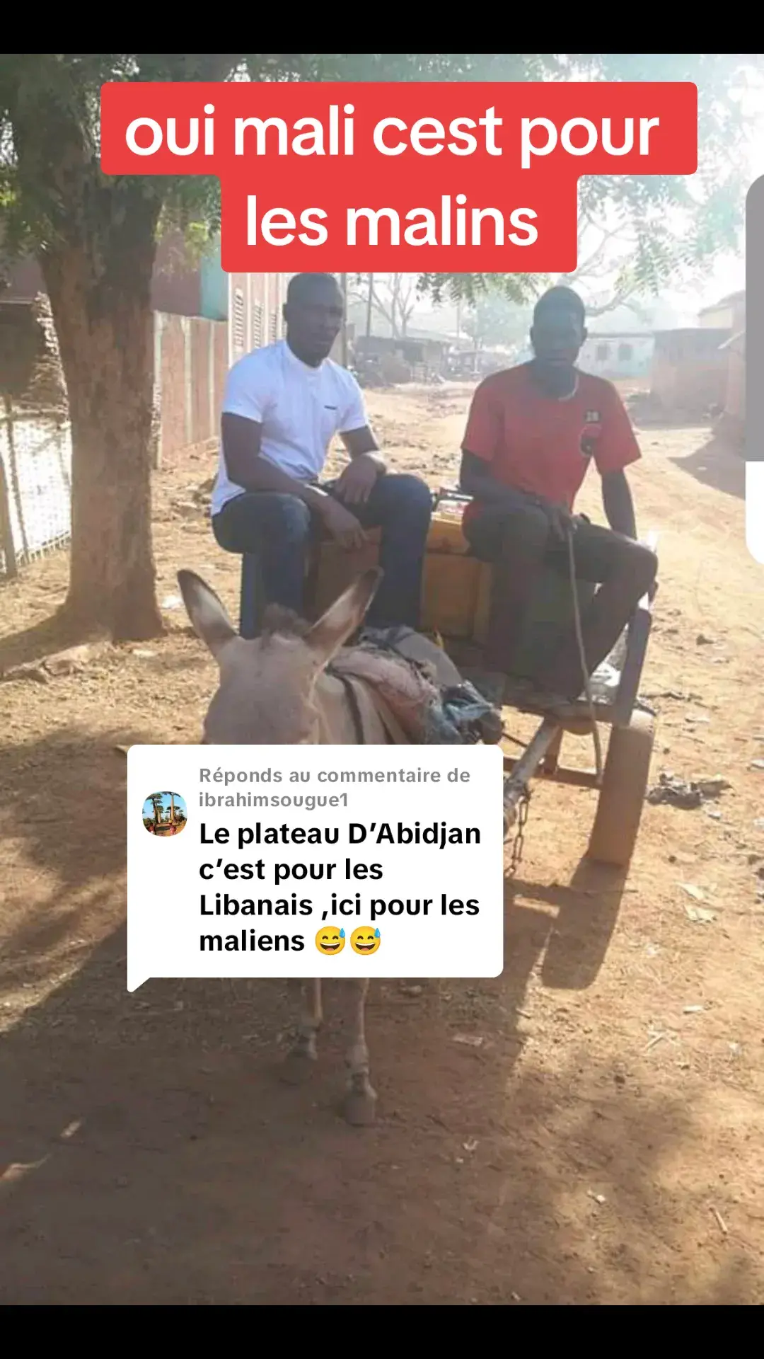 Réponse à @ibrahimsougue1 