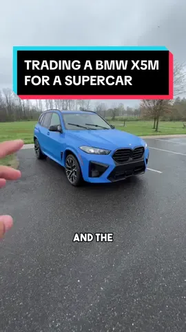 Trading in a BMW X5M Competition for a supercar! #bmw #bmwm #chevy #corvette 