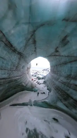 These bridges cross a glacier stream, frozen in time ❄️ Ever walked a glacier? #iceland #drone #fpv #nature #travel #island #glacier #frozenbeauty #bridges