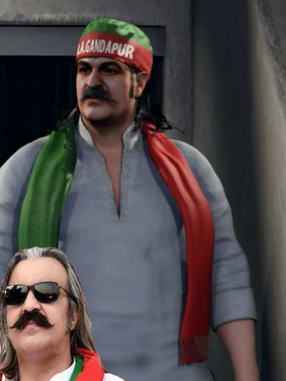 Ali Ameen Gandapur in WWE2K23 #foryou #aliameengundapur#aliamingandapur  #pti_zindabad #trending #viral #gamorazor