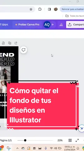 he aquí dejo el tutorial de como quitar el fondo de tus diseños hechos en canva para poderlo mandar a imprimir en DTF sin que tengan color de fondo si te gusto dale like al vídeo y guárdalo para cuando lo necesites ❤️😊 #tutorial #procesocreativo #illustrator #dtf #parati 