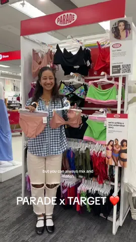 im obsessed with my pieces! they are soft, comfortable and sustainable, here to protect the planet and wear aesthetically pleasing undies 😤🤍 please go check Parade out! 🤍 • #paradepartner #parade #targetfinds #targetclothes #targettrip #luckygirlsyndrome #blueaesthetic #targethaul  (hard work pays off 🥹👏🏼 thank you @Parade @target )