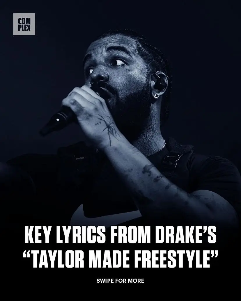 Drake isn’t letting up. He posted “Taylor Made Freestyle” to his IG last night with the caption “while we wait on you I guess” 🤯 📸: Megan Sumpton