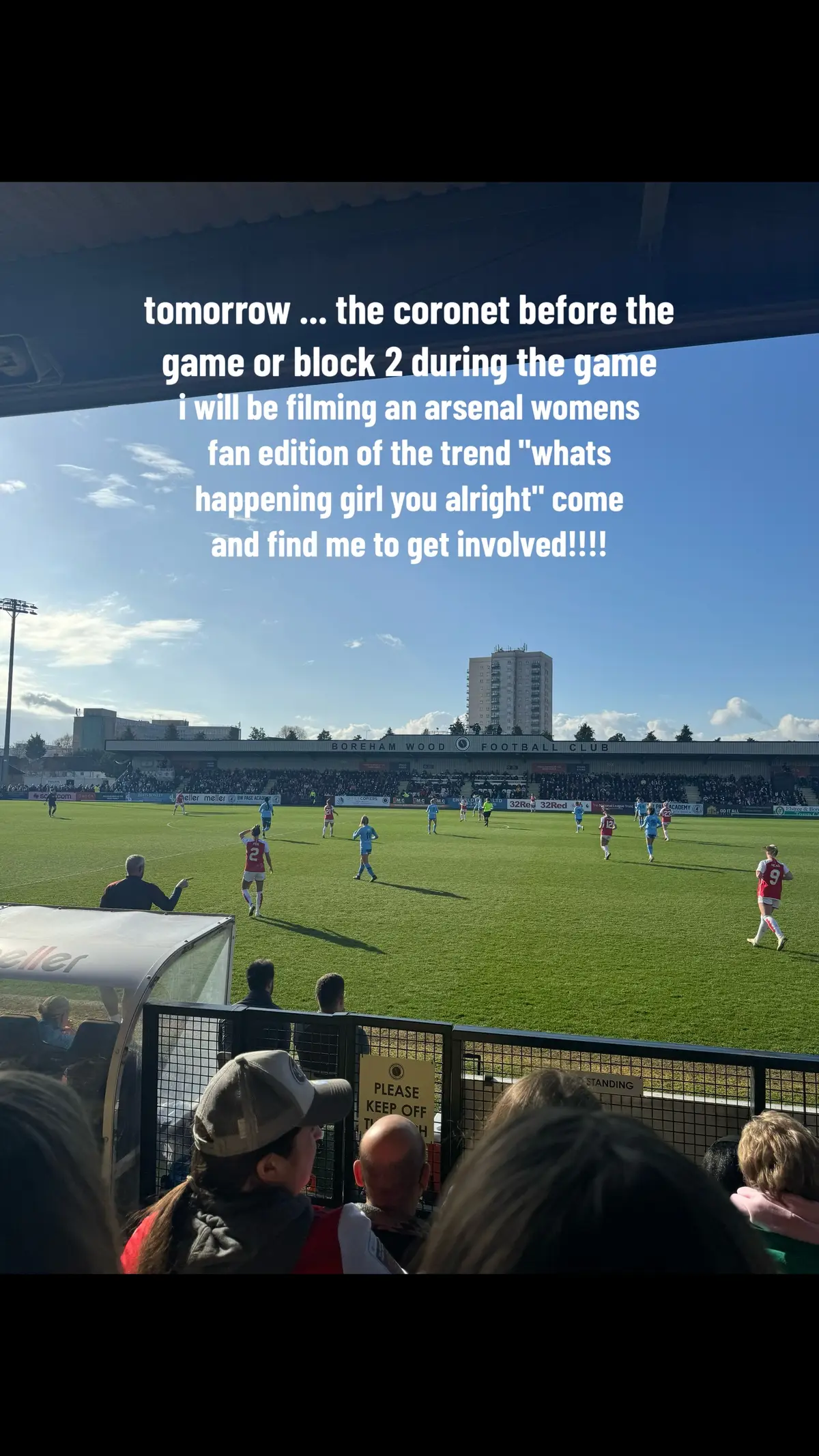 lets make it goodddddd #arsenalwomenfc #arsenalfc #arsenalwomen #WomensFootball #ausenal #wsl #emiratesstadium 