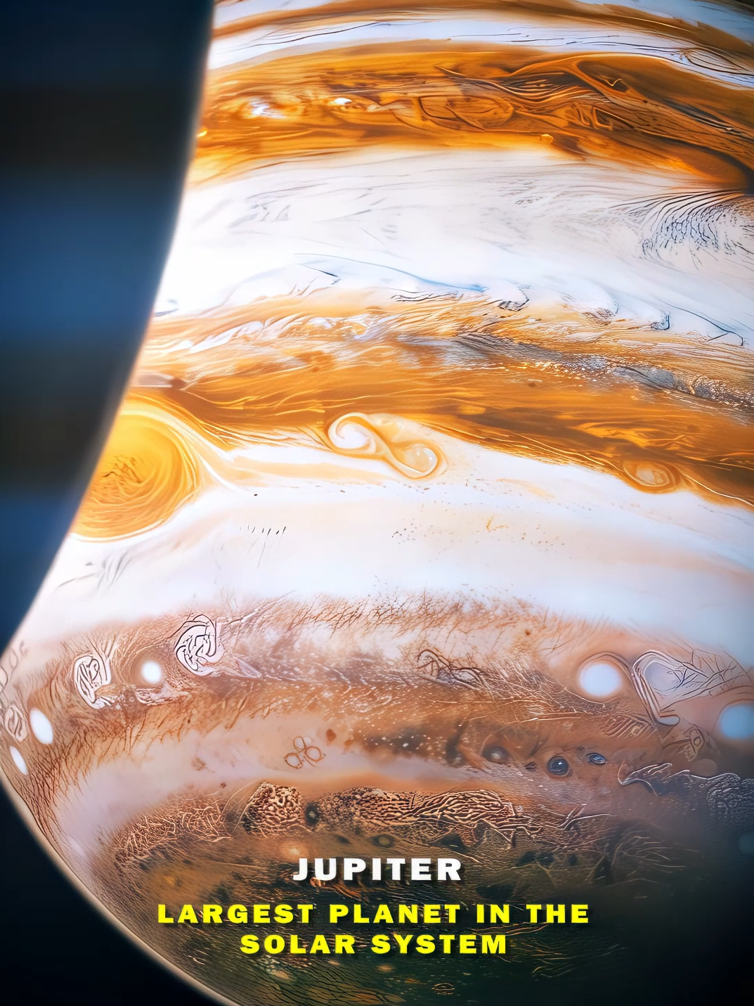 Jupiter Inside😳 #jupiter #planet #solarsystem #space  Clips from MelodySheep