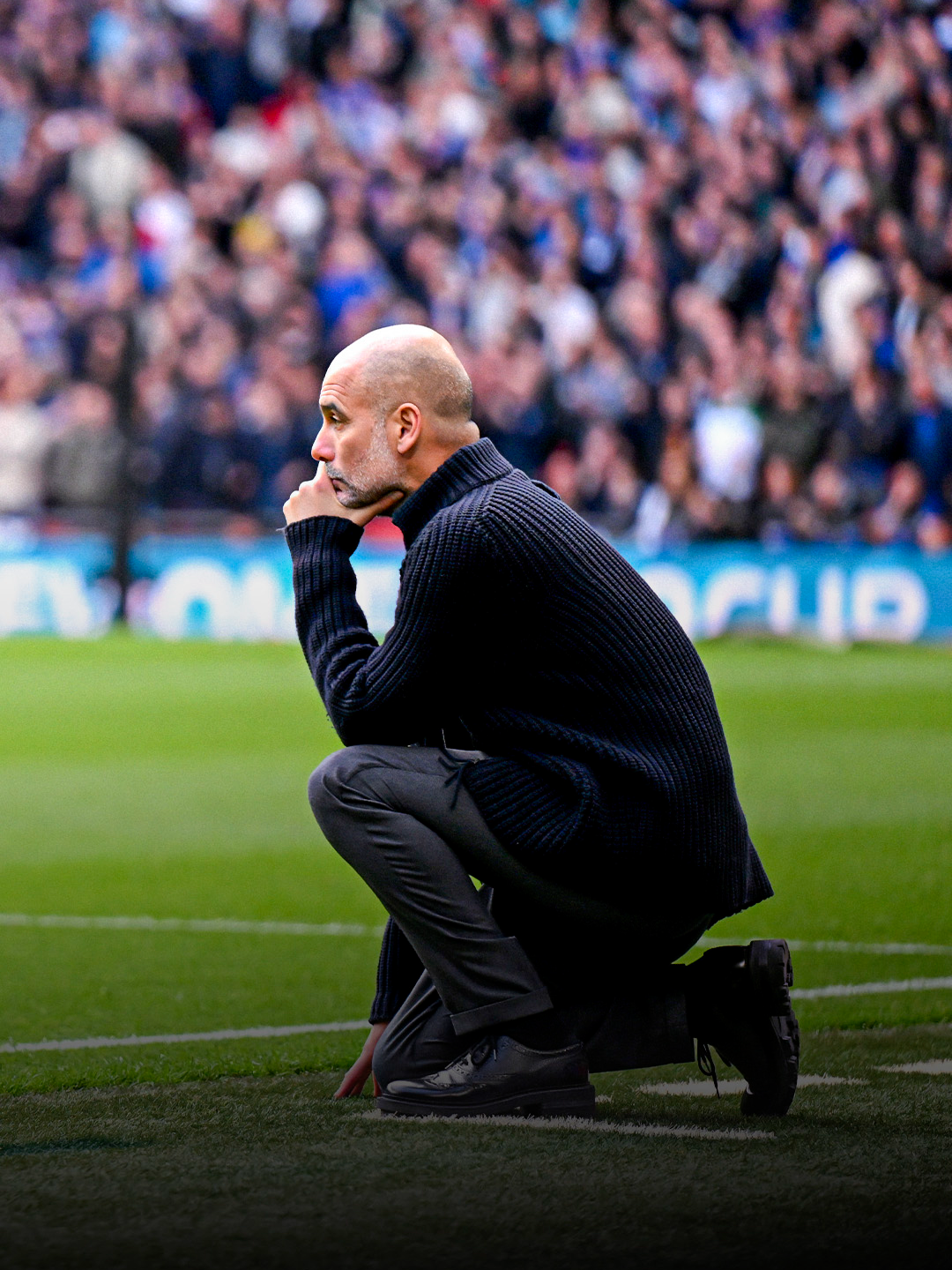 Guardiola wasn't happy after the FA Cup Semi-Final! 😬 #guardiola #mancity #championsleague #facup