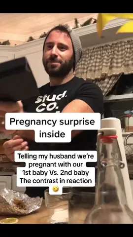 The contrast between our 1st & 2nd announcements 😂 if you know you know! #2ndbaby #kids #havingababy #pregnancy #pregnancyannouncement #pregnancytiktok #pregnancysurprise #storytime #throwback #sofunny #husbandwife #husbandandwife #husbandwifecomedy #lovestory #1stbaby #millennialsoftiktok #millennialparents #MomsofTikTok #funny @Jay Fillmore #CapCut 