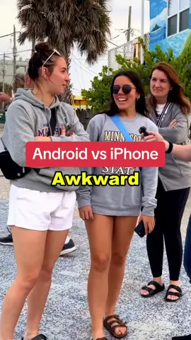 iPhone vs Android #viral #viralvideo #viraltiktok #apple #iphone #android #google #pixel #phone #techtok #technology #smartphone #streetinterviews #Tech #future #tiktok #interview 