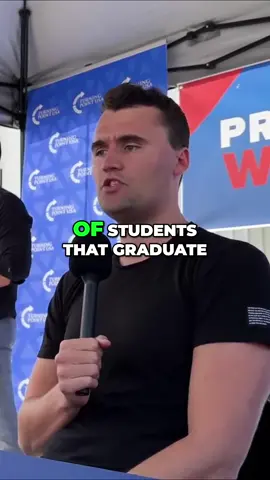 Why College Is a Scam - Charlie Kirk #charliekirk #conservative #college #liberal #debate #fyp 